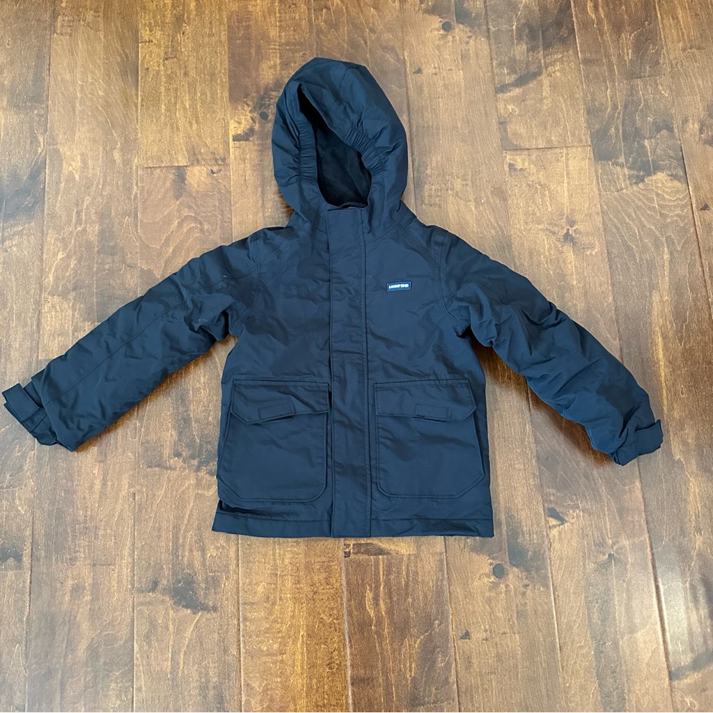 Small 4 Lands End Squall Waterproof Winter Jacket Black